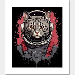 Astro Cat Posters and Art